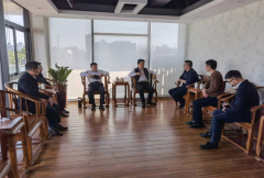 华为公司莅临我司座谈交流