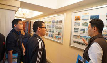 星河湾房地产到我司视察交流