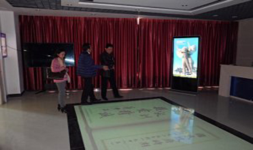 广晟通信技术公司参观洽谈裸眼3D技术合作