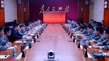 党支部书记邱文丰组织召开预备役一营党委全体（扩大）会议