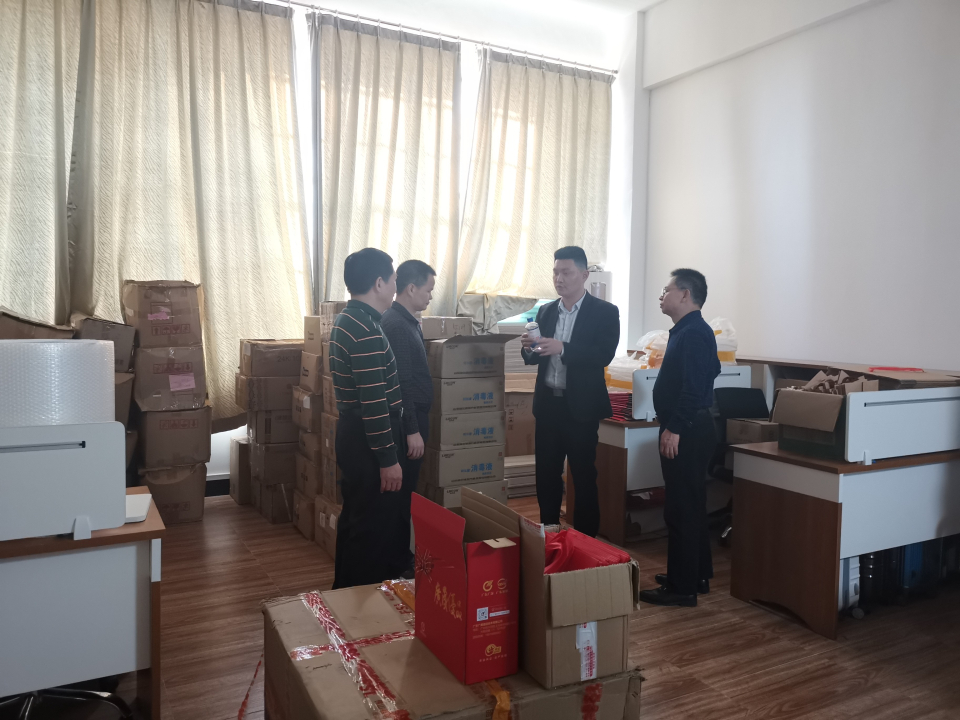 广晟通信开展春节前仓储物流大检查